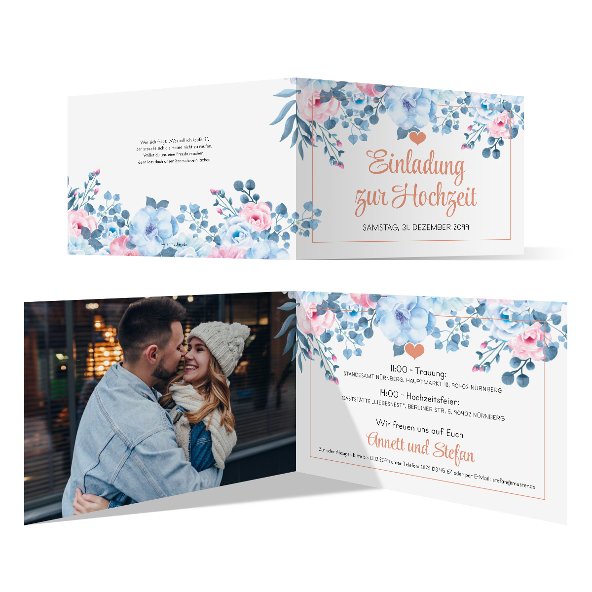 Hochzeitseinladungen - Gottesliebe
