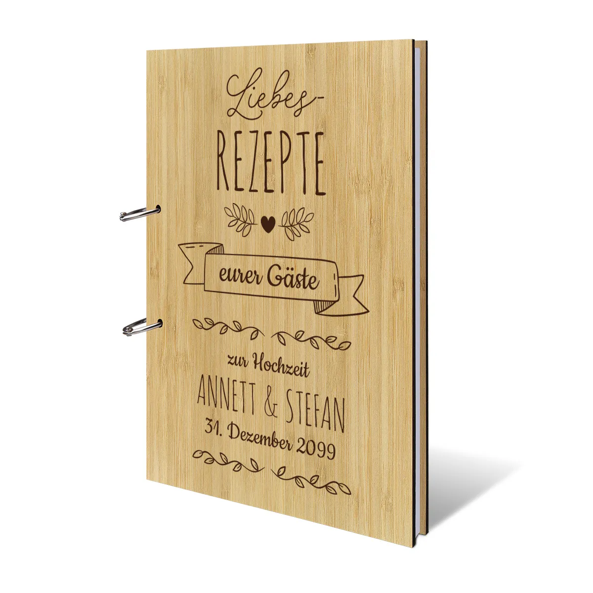 Personalisiertes Kochbuch A4 - Rezeptbuch