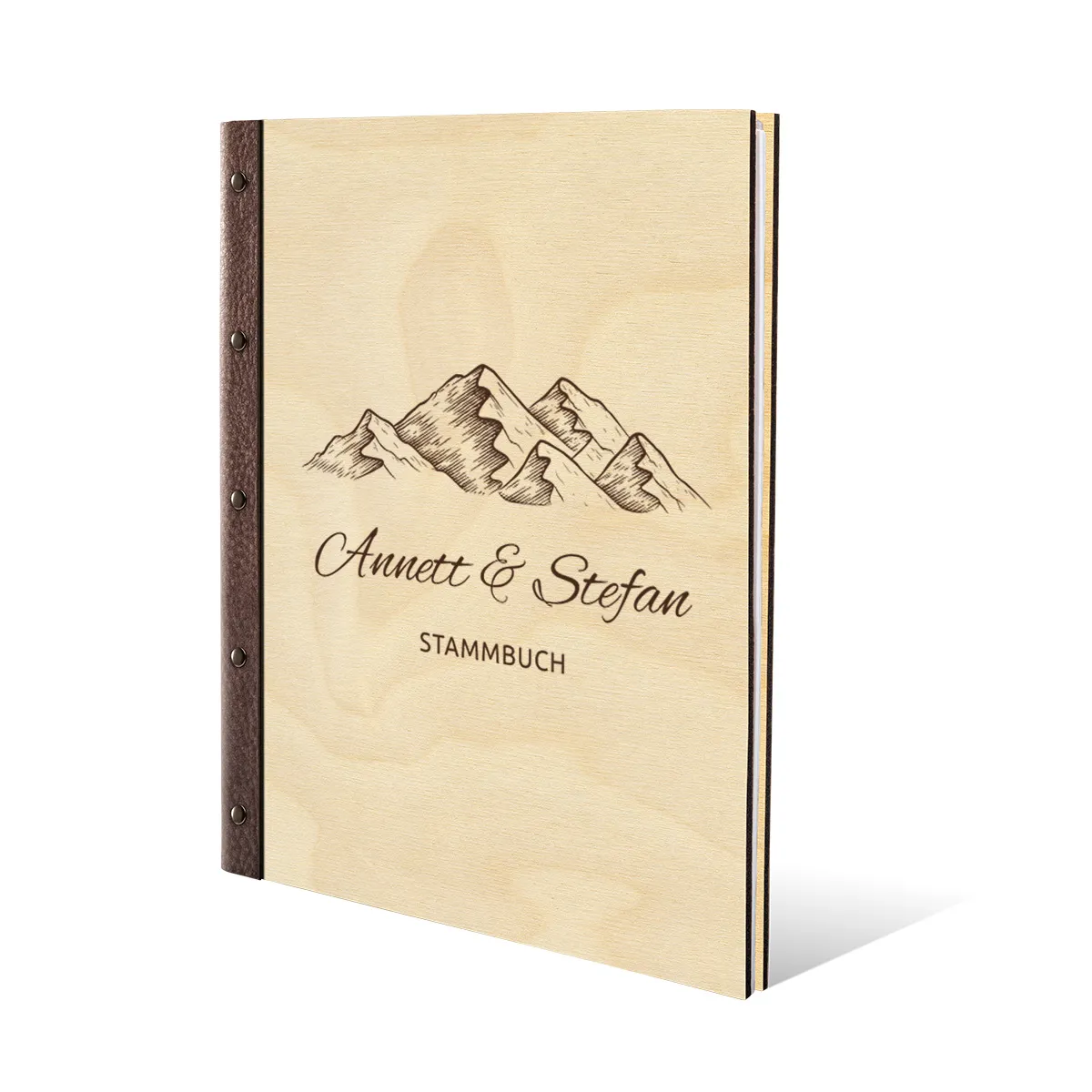 Personalisiertes Stammbuch - Berge