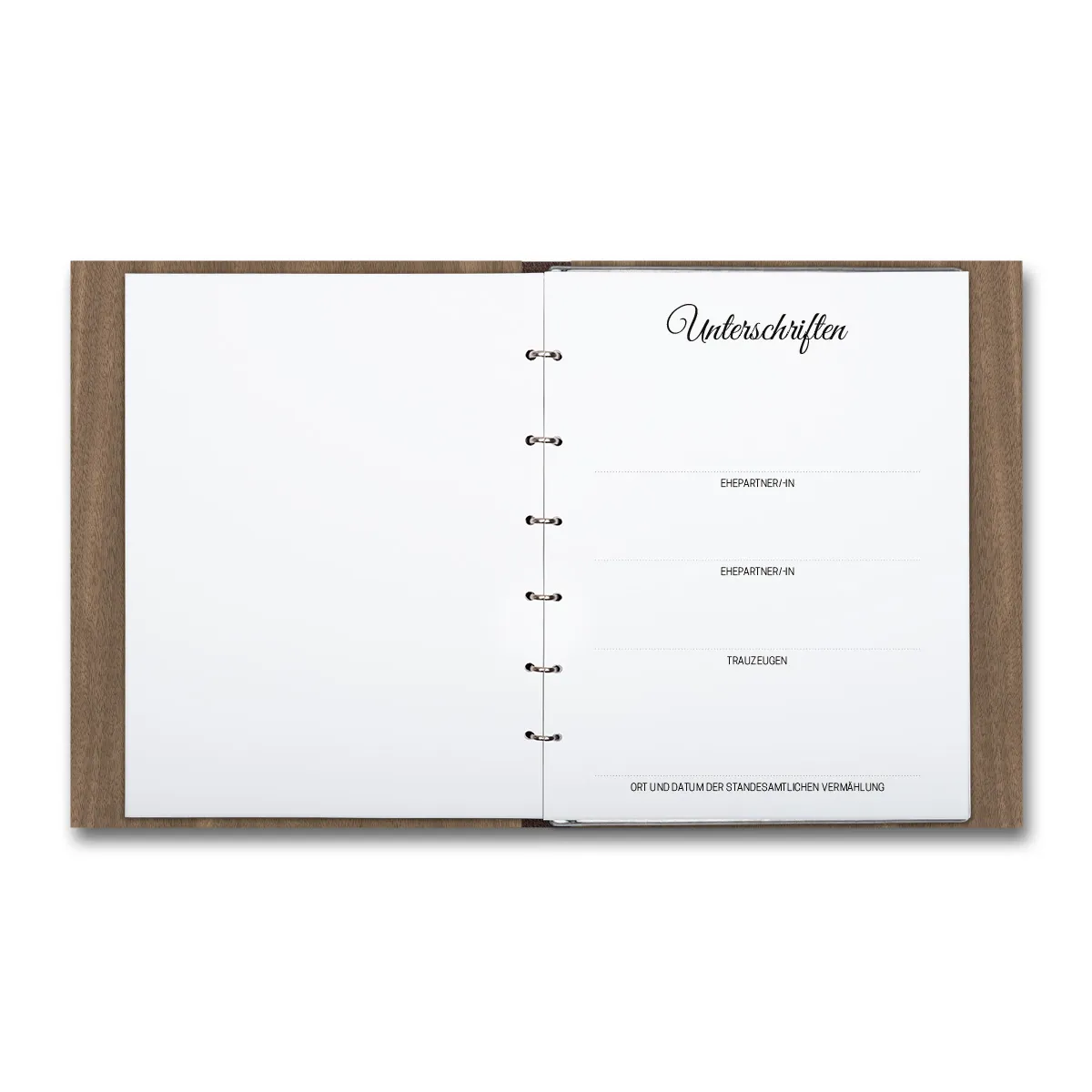 Personalisiertes Stammbuch - Familienname