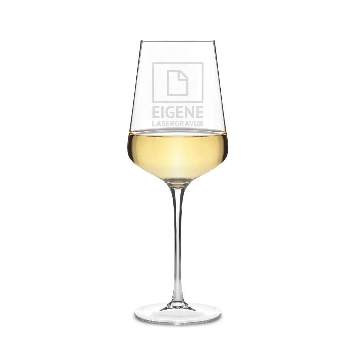 Leonardo Weißweinglas 560 ml - Eigene Gravurdatei hochladen
