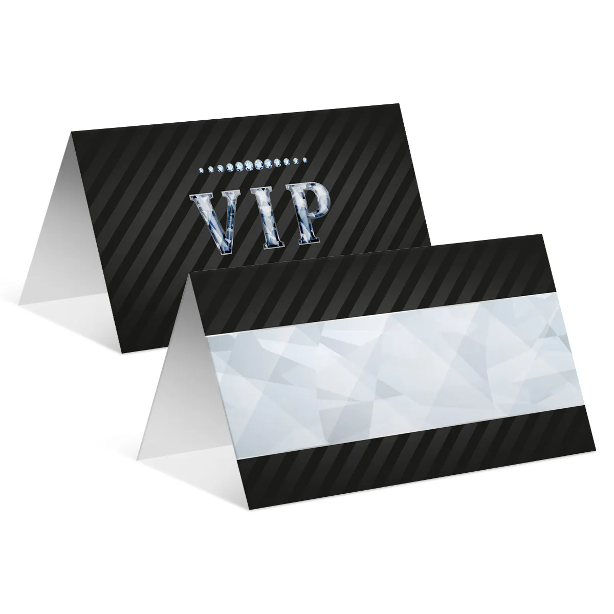 Blanko Platzkarten - VIP Blau