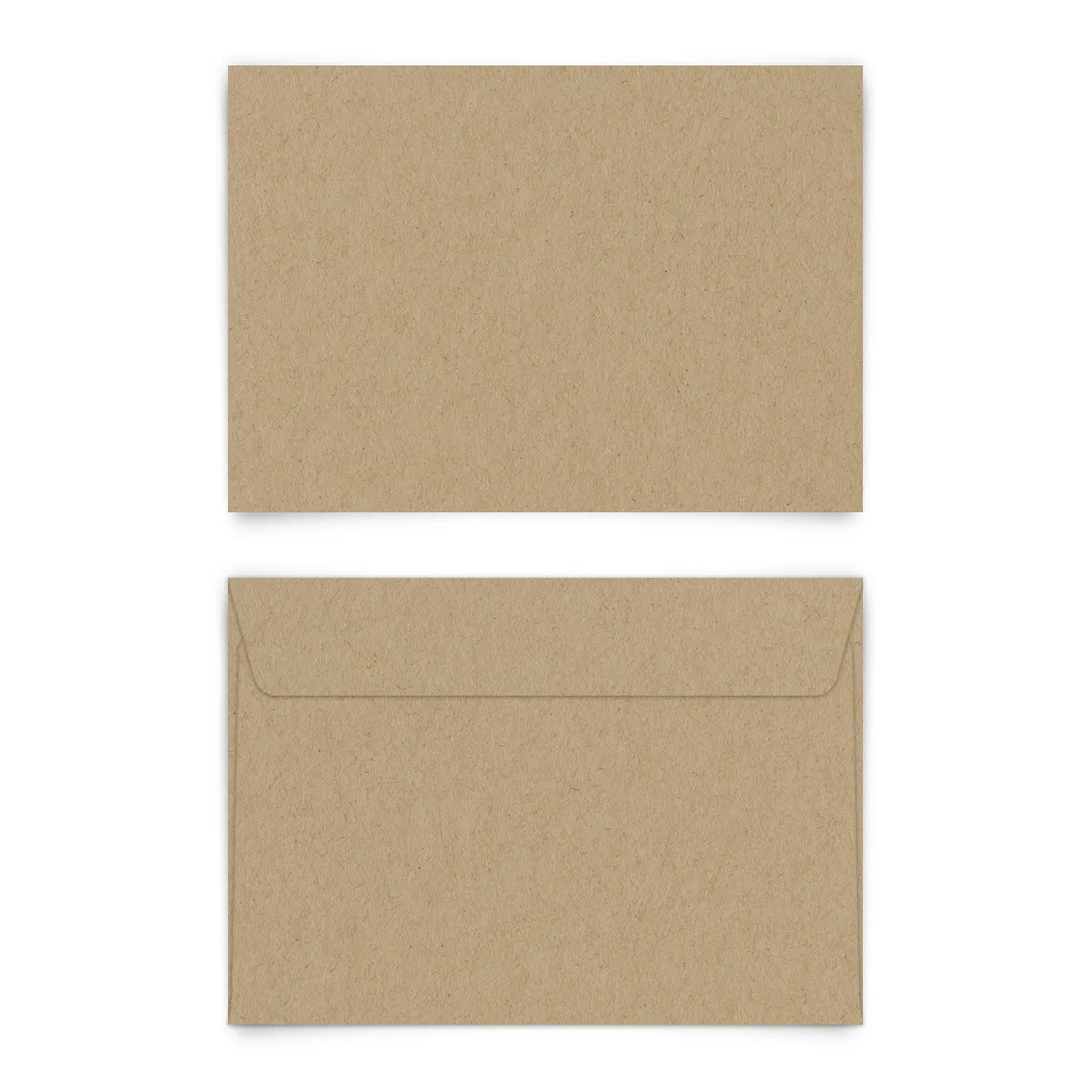 Briefumschläge - Kraftpapier Look - DIN C6