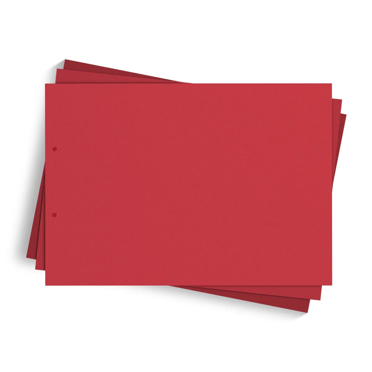 Extra Blätter Fotokarton DIN A4 quer 297 x 210 mm - Rot