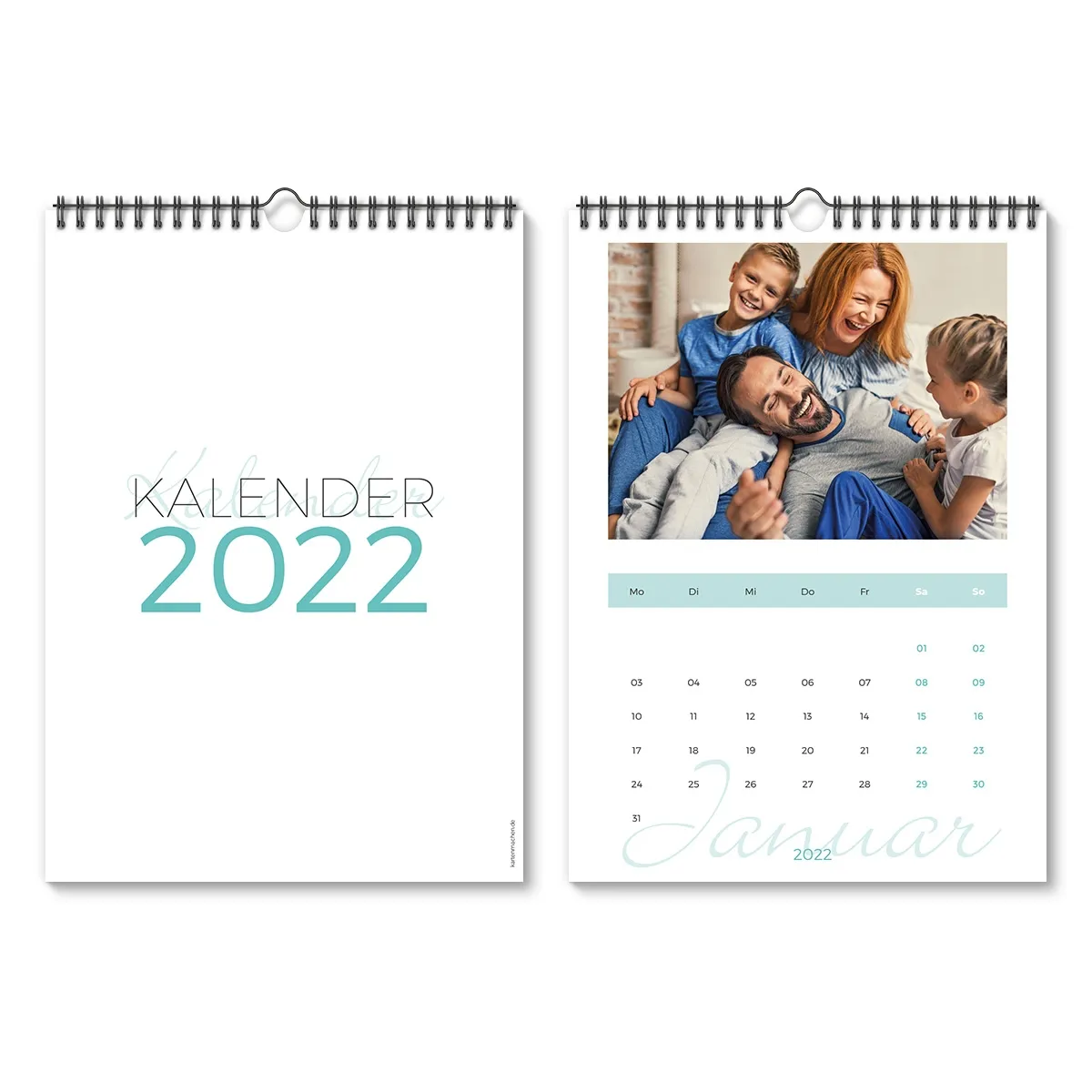 Fotokalender 2022 - Simpel hoch