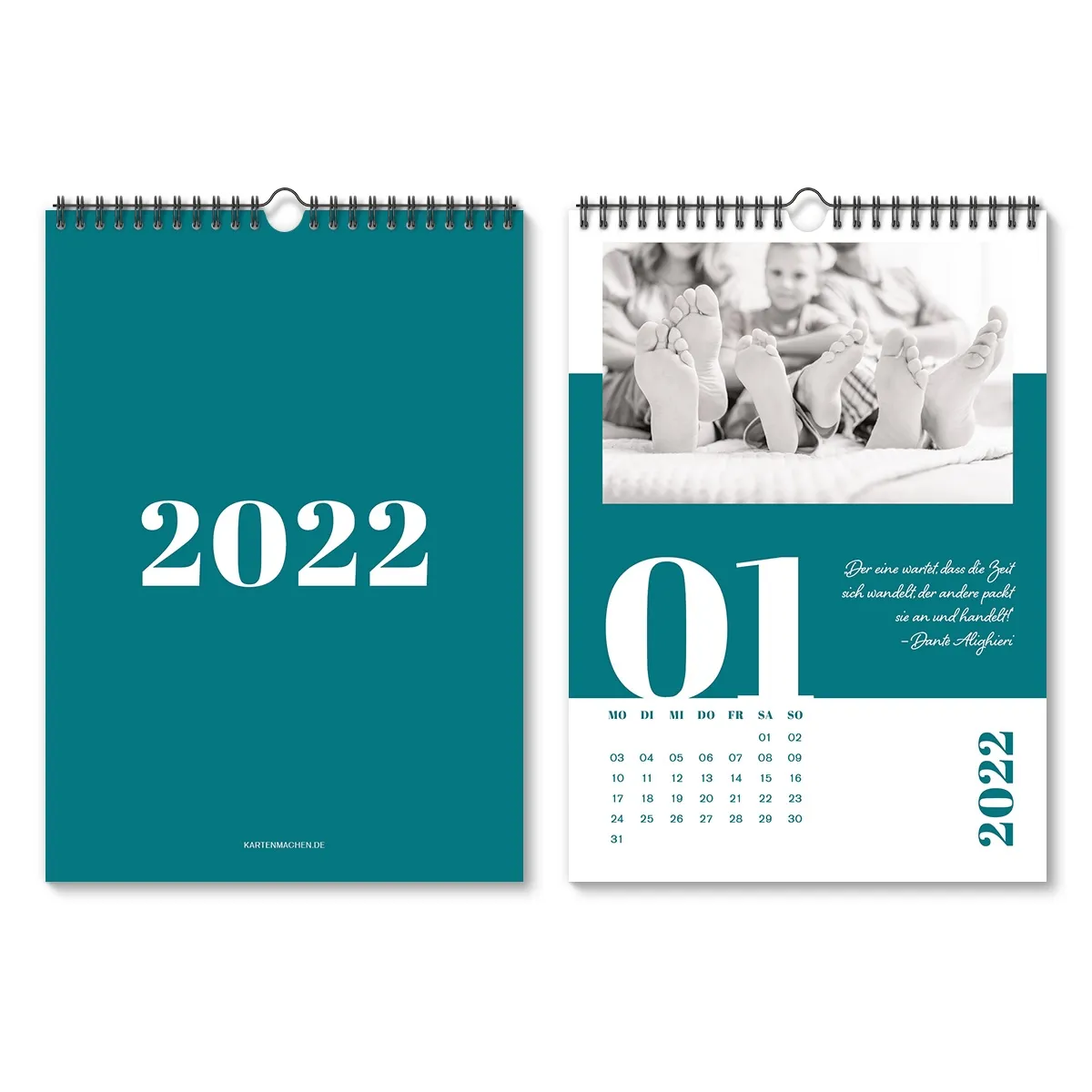 Fotokalender 2022 - Zitate hoch
