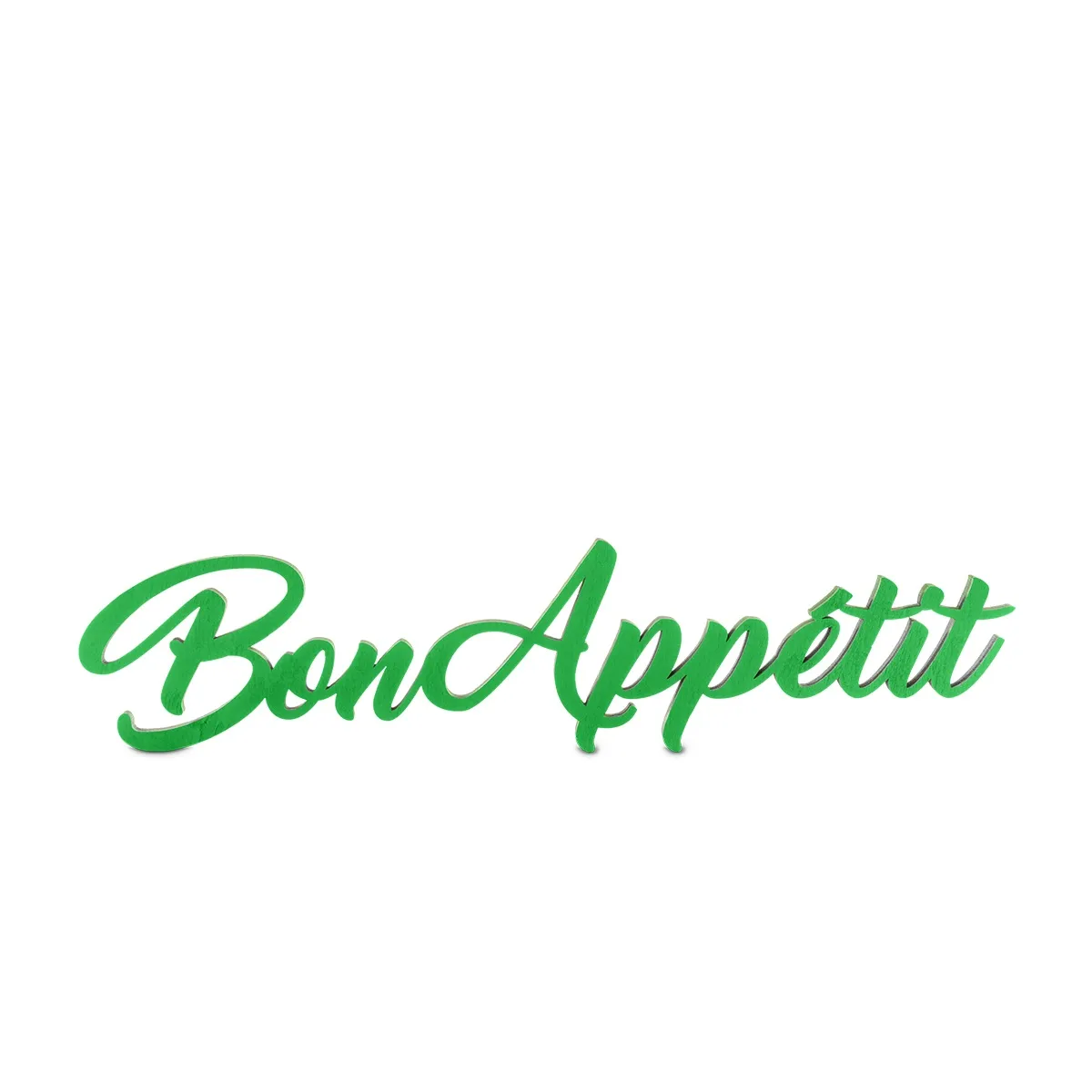 Holz Schriftzug Deko - Bon Appétit