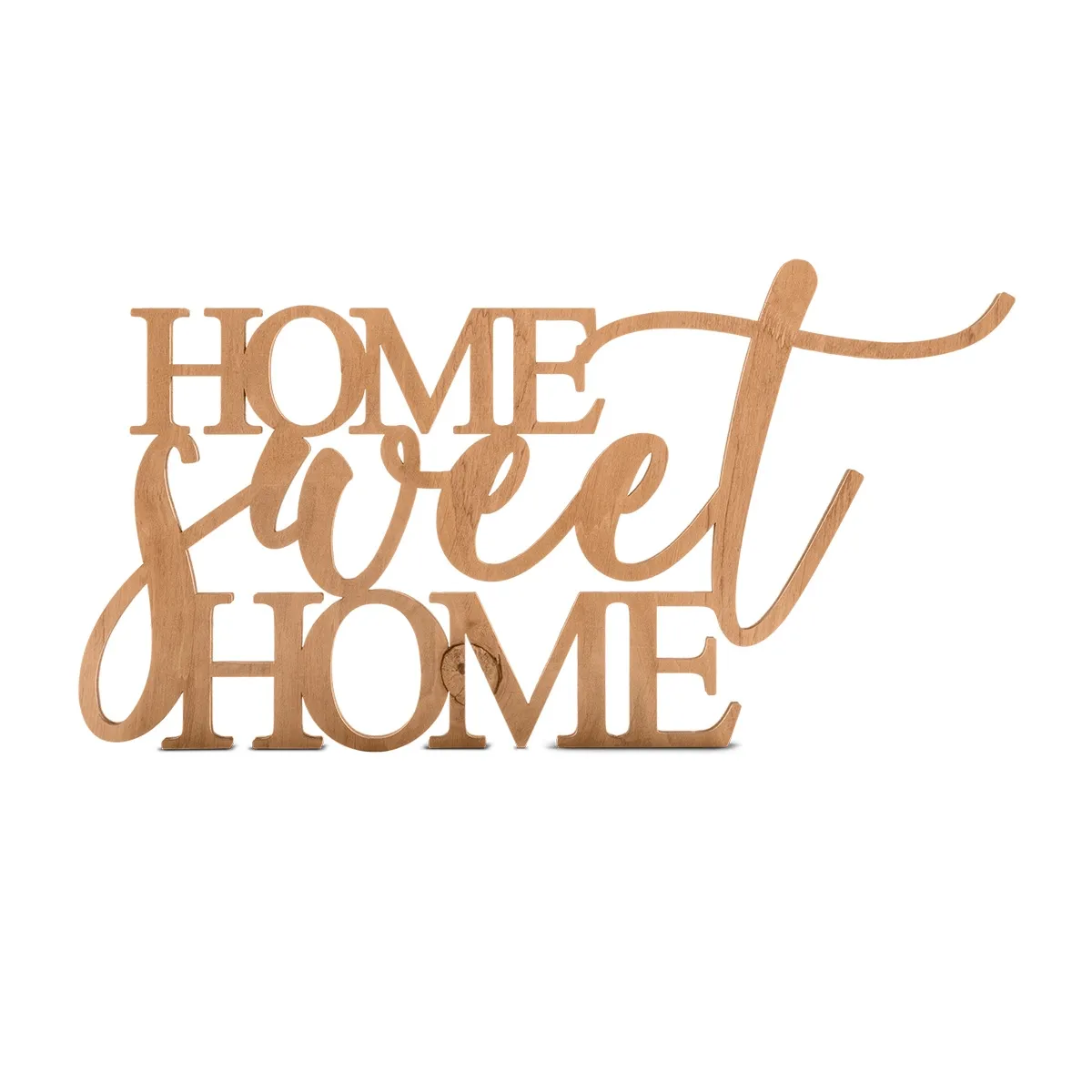 Holz Schriftzug Deko - Home Sweet Home