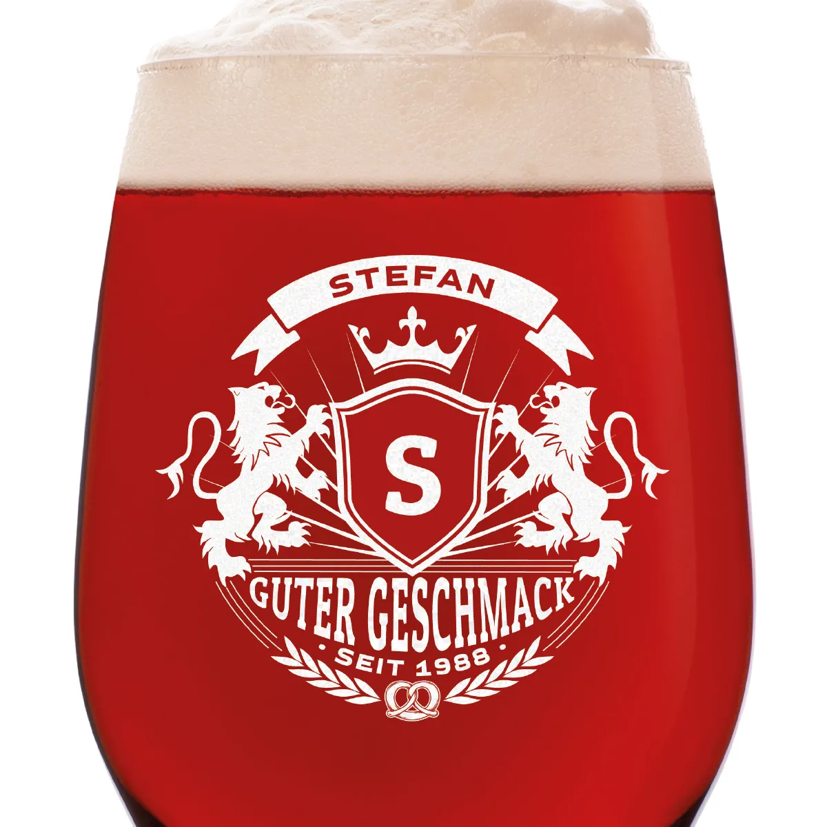 Leonardo Craft Beer Glas 0,33 L - Löwenstark