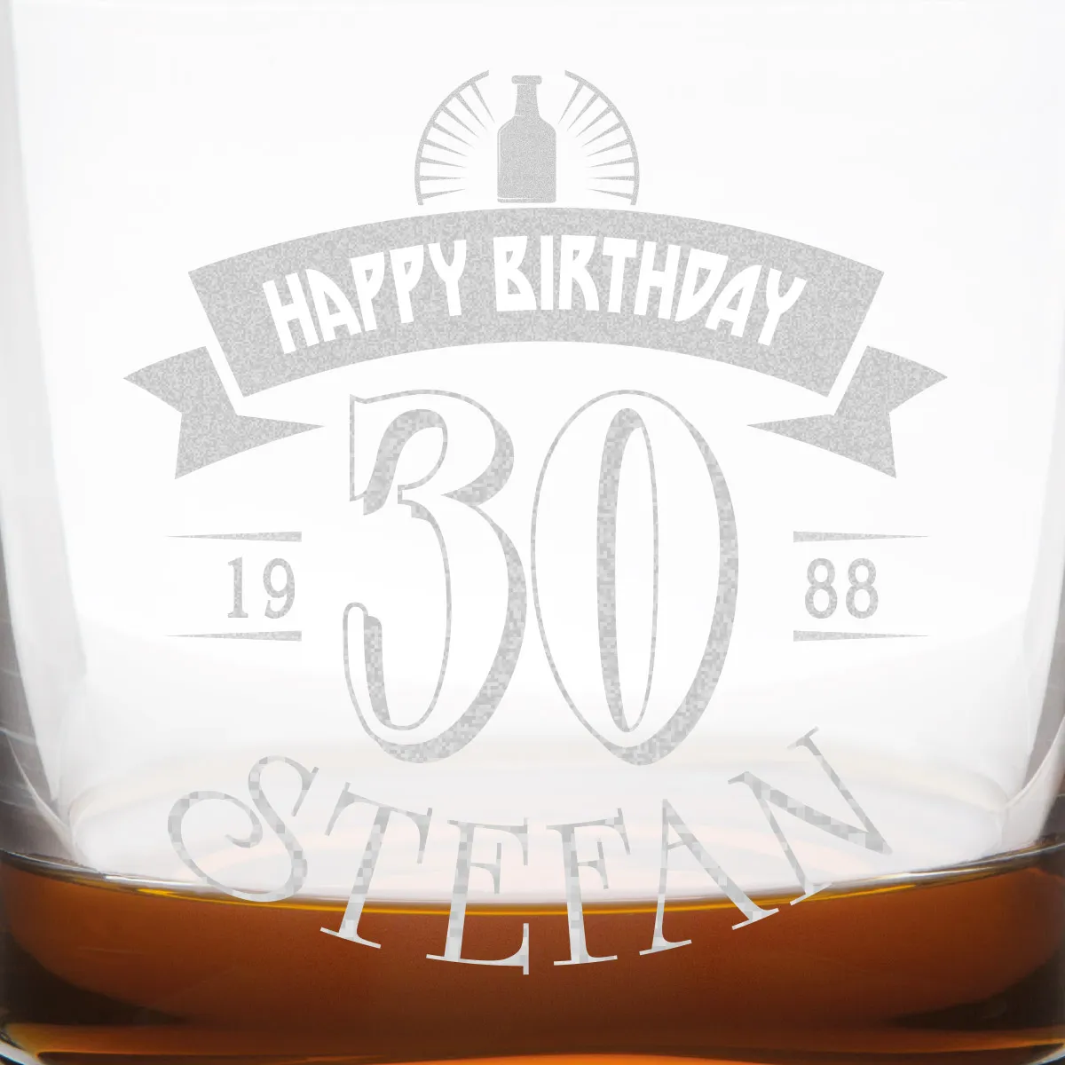 Leonardo Whiskyglas - Happy Birthday