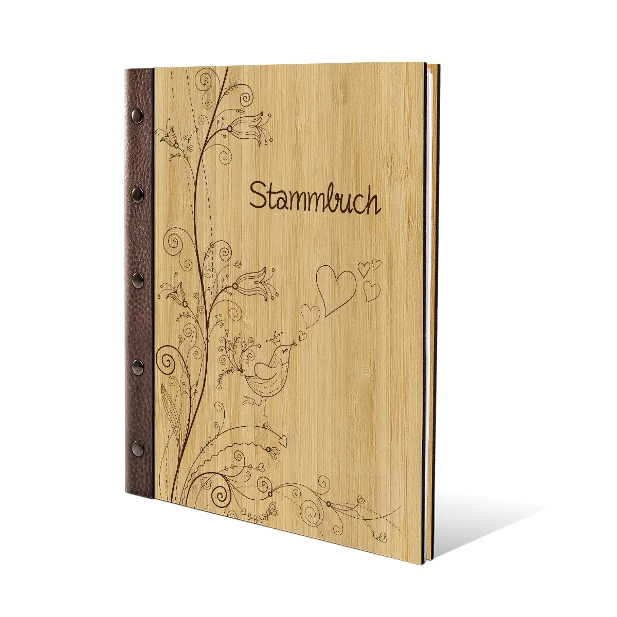 Stammbuch Bambus DIN A4 - Liebesbaum