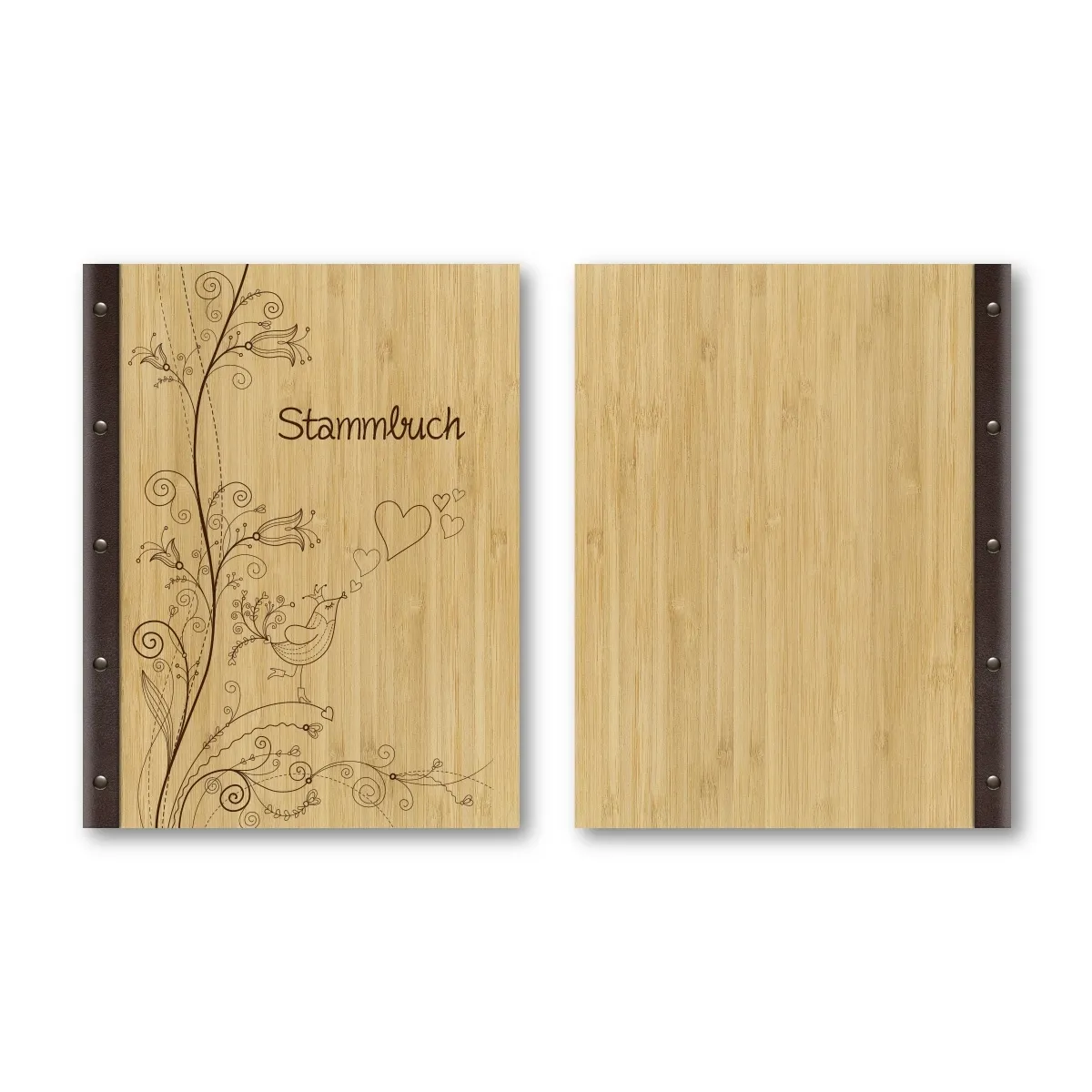 Stammbuch Bambus DIN A4 - Liebesbaum