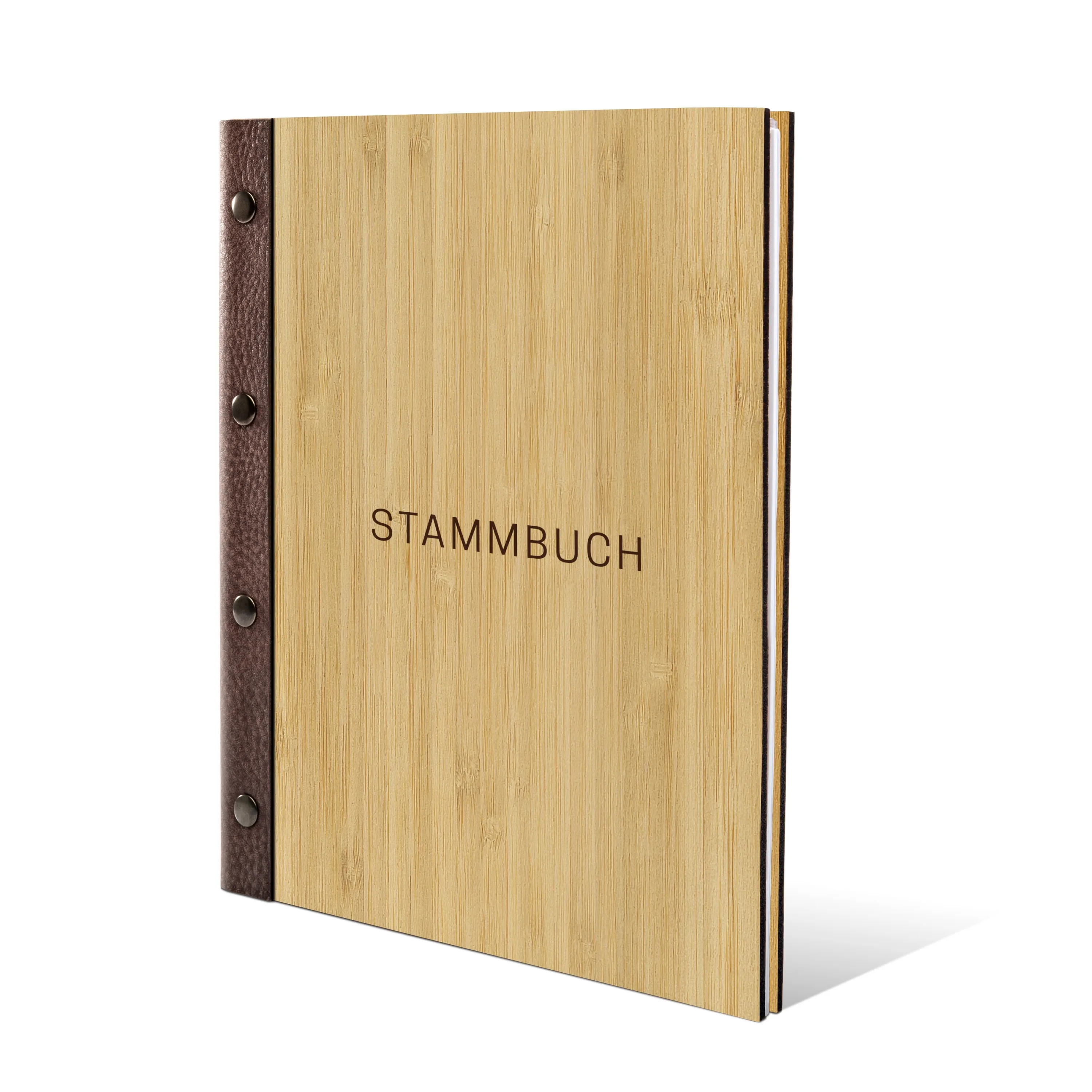 Stammbuch Bambus Stammbuchformat - Schlicht