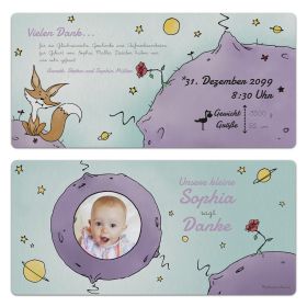 Dankeskarten / Geburtskarten - Der kleine Prinz