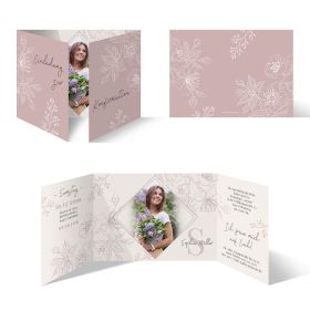 Konfirmation Einladungskarten - Kirschblüten