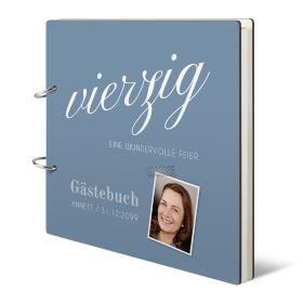 Personalisiertes Geburtstag Gästebuch 40 Jahre - Wundervolle Jahre